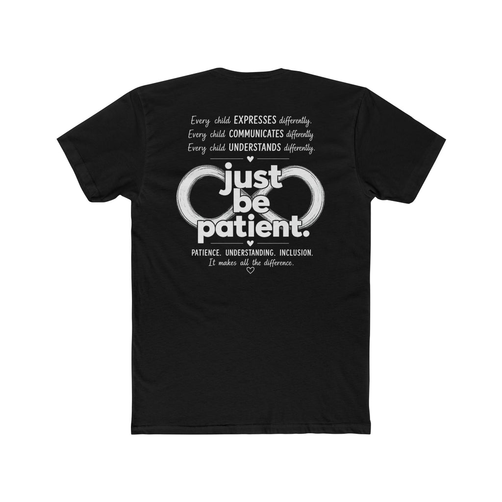 Practice Patience Core Tee (Black, Up to 5XL)